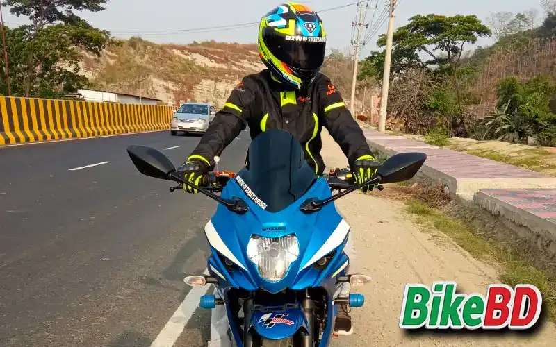 suzuki gixxer sf 155 blue